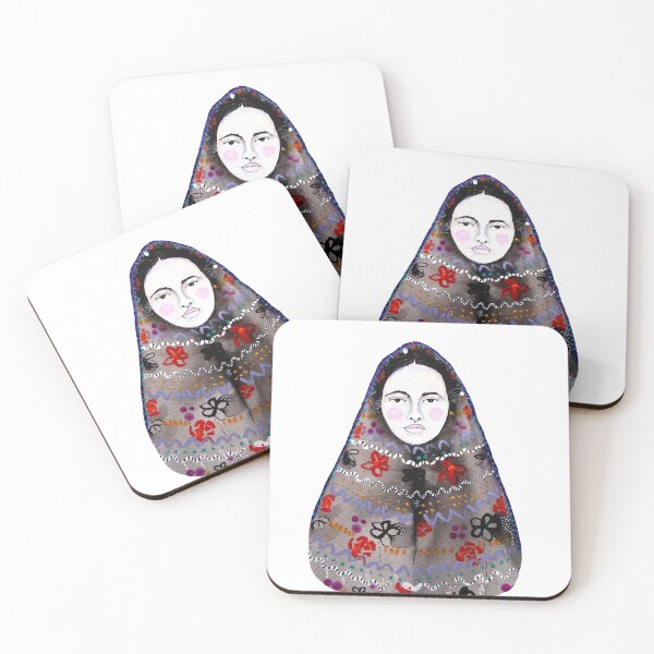 Item preview, Russian babushka, nesting doll designed and sold by Zunkame.