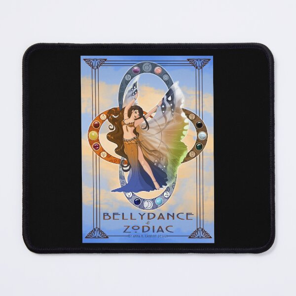 Item preview, Bellydance & zodiac designed and sold by Anna R. Carrino.