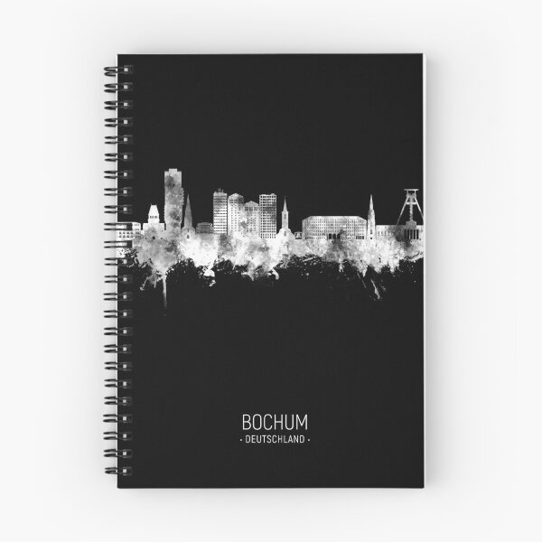 Item preview, Bochum Germany Skyline designed and sold by ArtPrints.