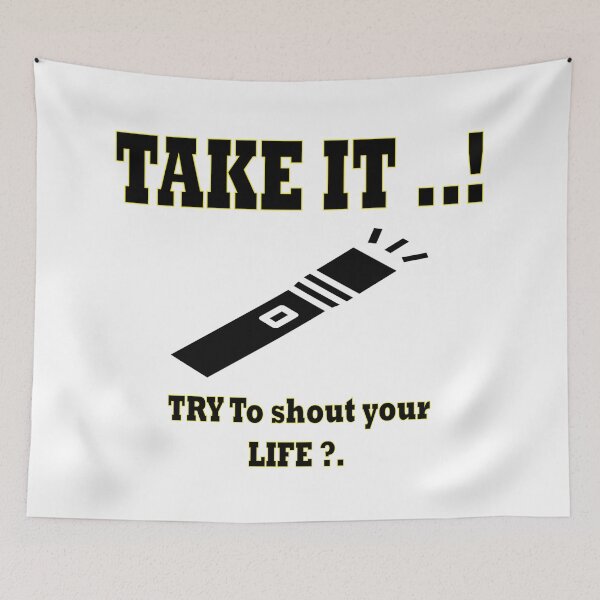 Item preview,  shout your lifes design designed and sold by NAIMe-stor10.
