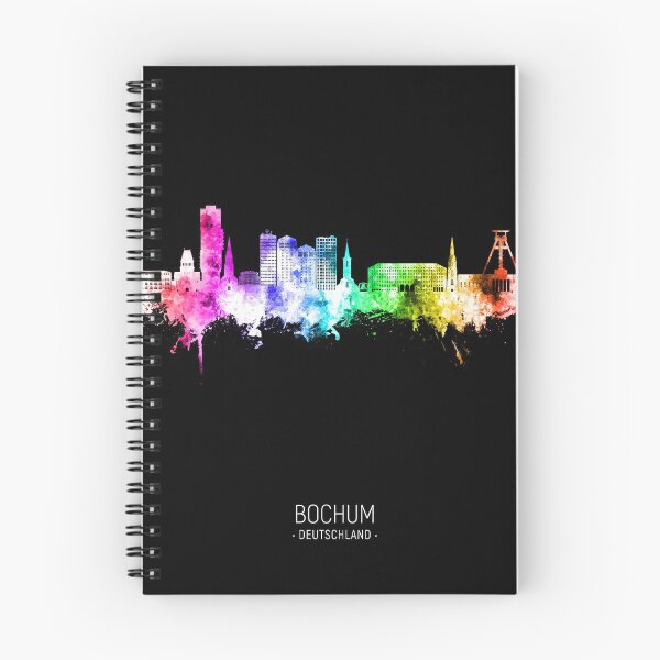 Item preview, Bochum Germany Skyline designed and sold by ArtPrints.