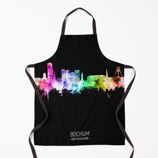 Item preview, Bochum Germany Skyline designed and sold by ArtPrints.