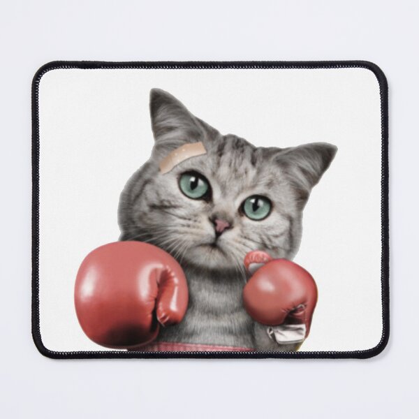 Item preview, Cute boxing cat / she's beauty she's grace she'll punch you in the face designed and sold by portrait4you.