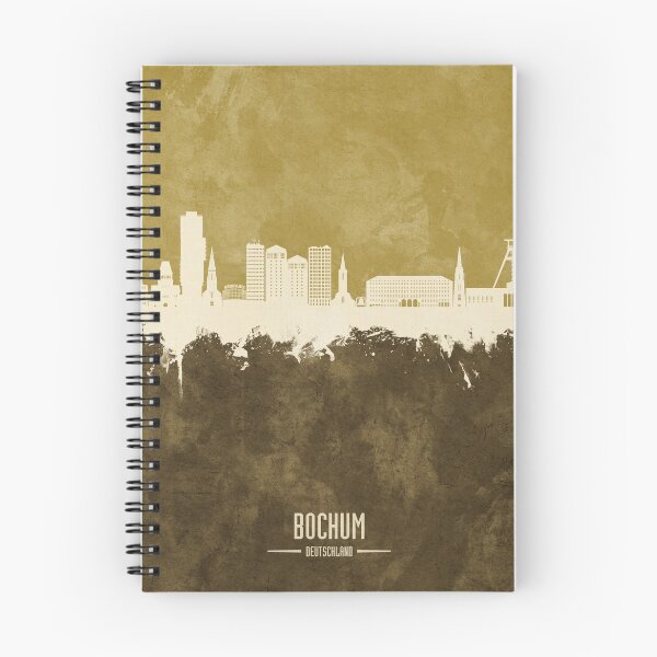 Item preview, Bochum Germany Skyline designed and sold by ArtPrints.