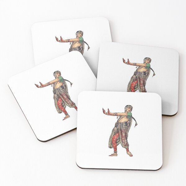 Item preview, Traditional Indian Girl Dancer - Indian Art designed and sold by AlexSin.