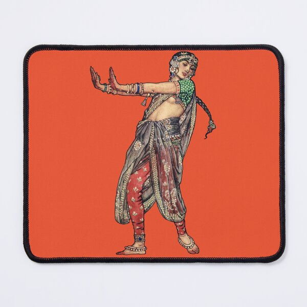 Item preview, Traditional Indian Girl Dancer - Indian Art designed and sold by AlexSin.