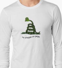 Keine Steppe auf Pepe Langarmshirt