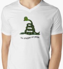 No Steppe on Pepe Men's V-Neck T-Shirt