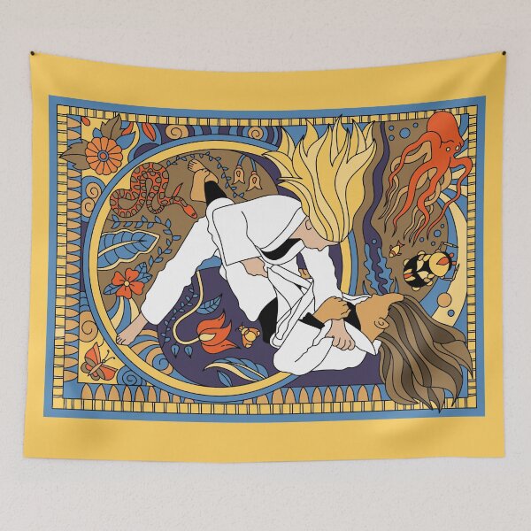Item preview, BJJ Warrior Queens designed and sold by Eye on the Blueline.