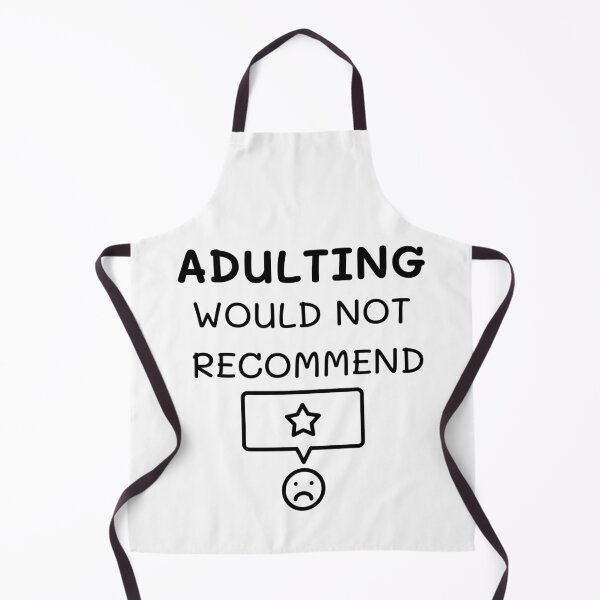 Item preview, Adulting would not recommend - 1 star rating designed and sold by GenChi.