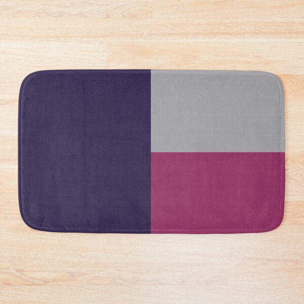 Item preview, NAVY BLUE, MAROON RED and METALLIC SILVER GREY 3 CHECKERS designed and sold by RachelMacht.
