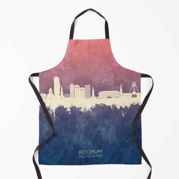 Item preview, Bochum Germany Skyline designed and sold by ArtPrints.