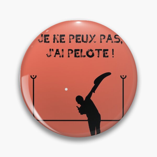 Item preview, Je ne peux pas, j’ai pelote ! designed and sold by Euskadaz.