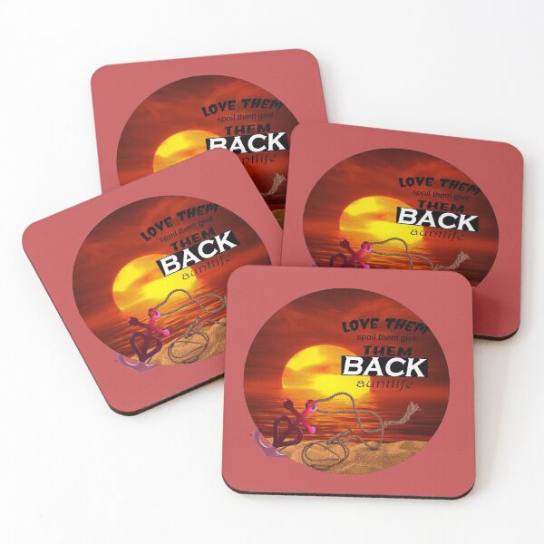 Item preview, love them spoil them give them back auntlife red designed and sold by Faust-design.