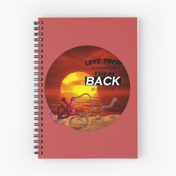 Item preview, love them spoil them give them back auntlife red designed and sold by Faust-design.