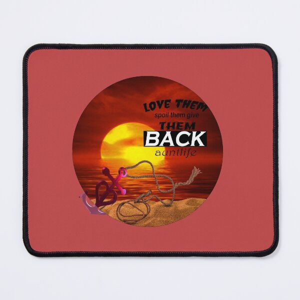 Item preview, love them spoil them give them back auntlife red designed and sold by Faust-design.