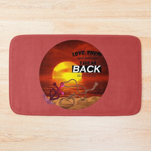 Item preview, love them spoil them give them back auntlife red designed and sold by Faust-design.
