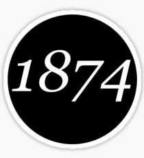 1874 Sticker