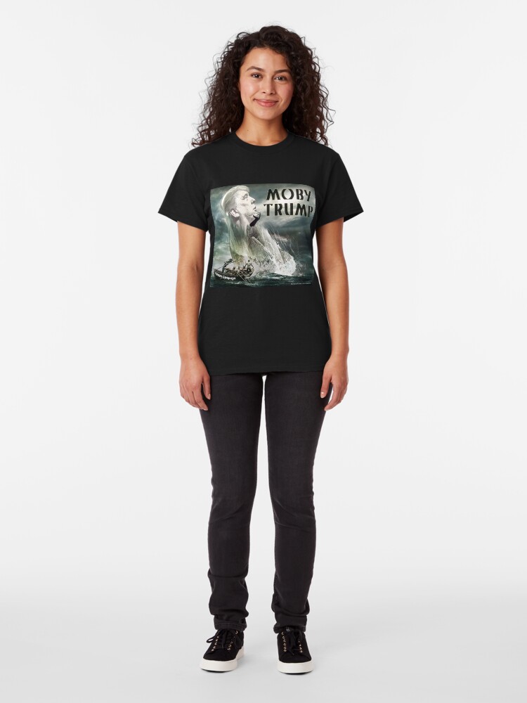 Alternate view of Moby Trump Classic T-Shirt