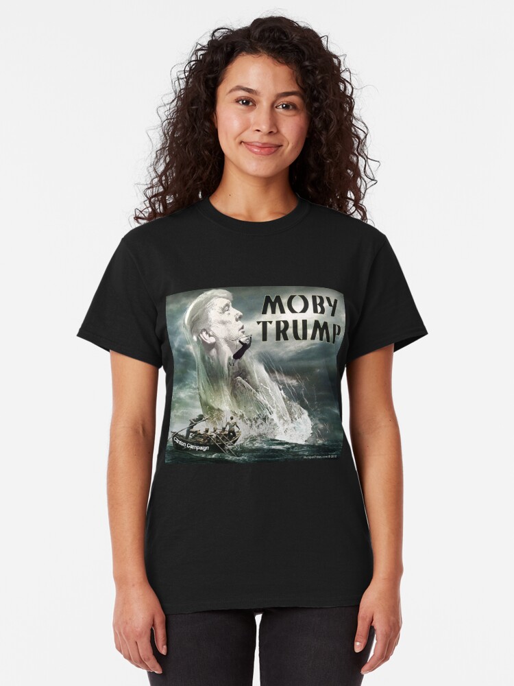 Alternate view of Moby Trump Classic T-Shirt