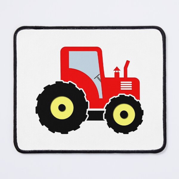 Item preview, Red toy tractor designed and sold by Gaspar Avila.