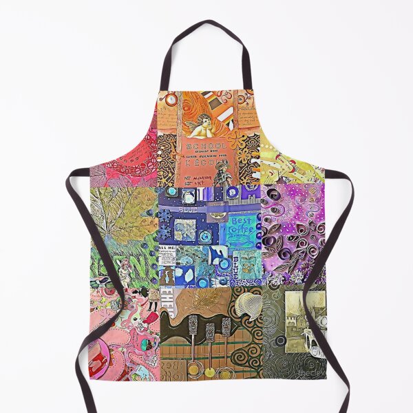 Item preview, rainbow collage designed and sold by theclevercorvid.