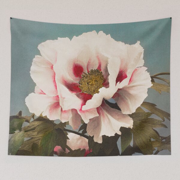 Item preview, Retro Japanese Flower Tree peony (1896) by Ogawa Kazumasa designed and sold by Designedbysm.