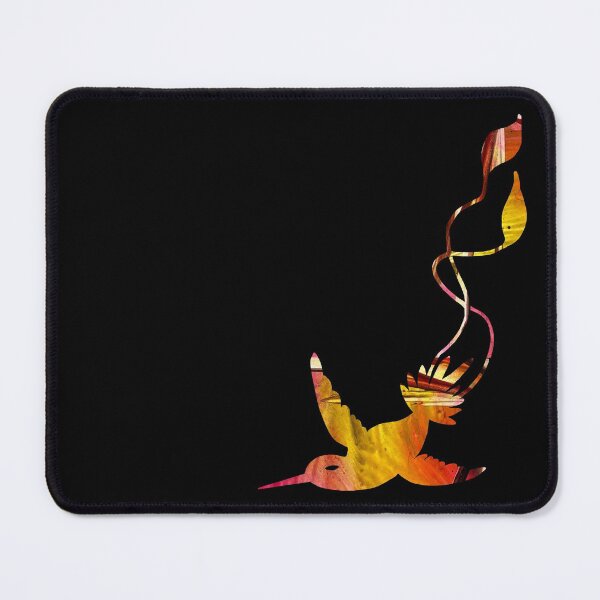 Item preview, Hot sunset abstract hummingbird designed and sold by TitaCris.