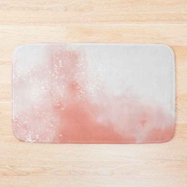 Item preview, Abstract Cloud Art in Coral and Blush Pink designed and sold by kasamor.
