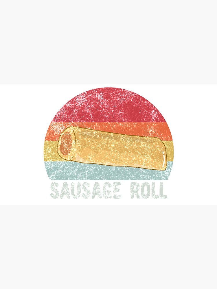 "Retro Sausage Roll Sausage Roll Lover" Cap by Kawaiindoodle Redbubble