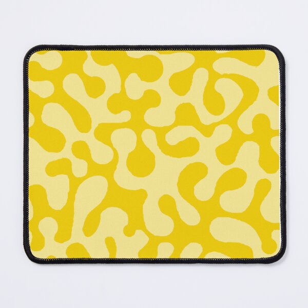 Item preview, Spring fresh yellow abstract curves inspired by Matisse designed and sold by MagentaRose.