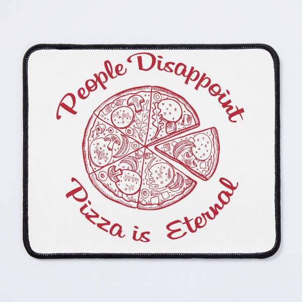 Item preview, People Disappoint Pizza is Eternal Funny Food Meme - Goldenrod designed and sold by johnta17.