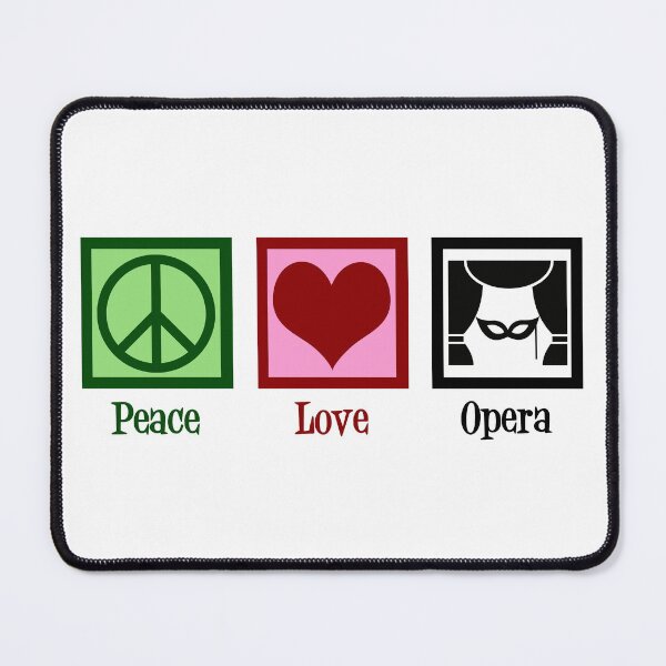 Item preview, Peace Love Opera designed and sold by Epic Love Designs.