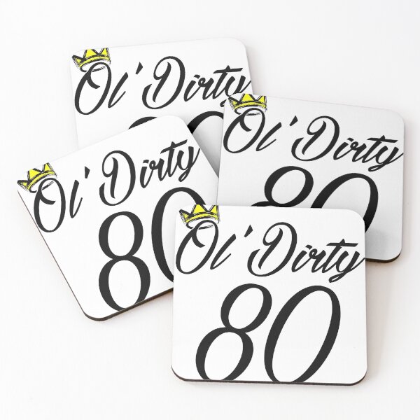 Item preview, 80th birthday ol 'dirty birthday designed and sold by blackoutstudios.