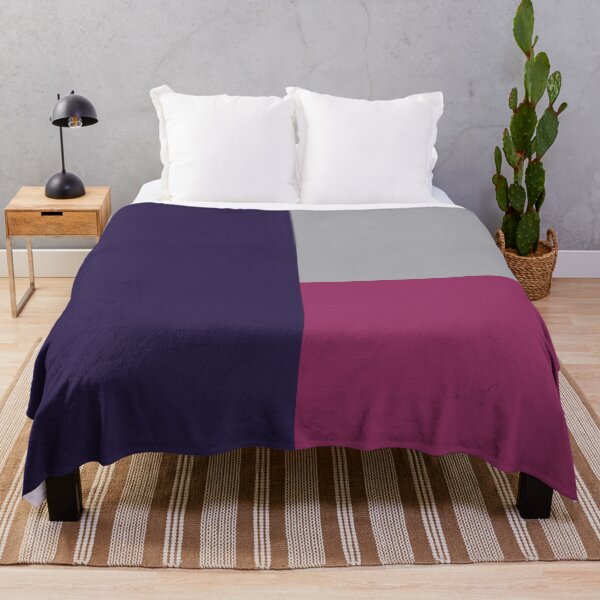 Item preview, NAVY BLUE, MAROON RED and METALLIC SILVER GREY 3 CHECKERS designed and sold by RachelMacht.