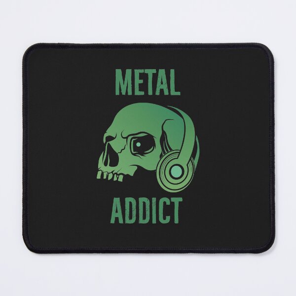 Item preview, Metal Addict | Green Skull Gift  designed and sold by DanLopesMerch.