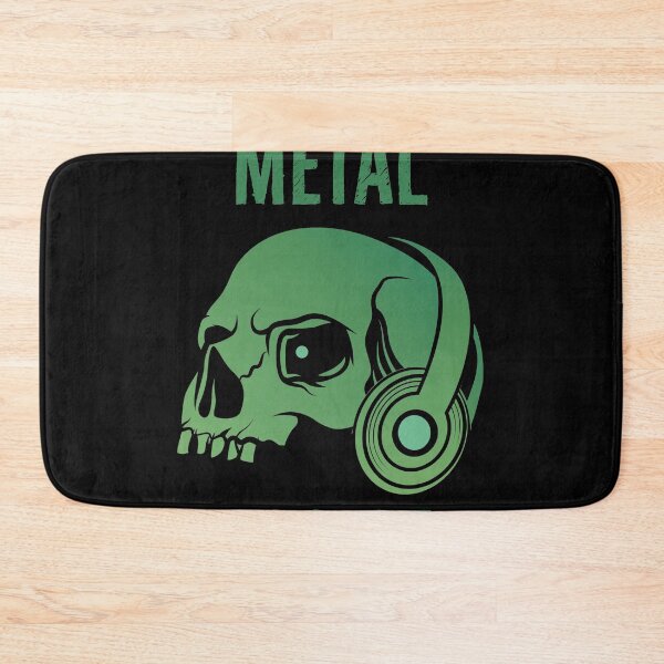 Item preview, Metal Addict | Green Skull Gift  designed and sold by DanLopesMerch.