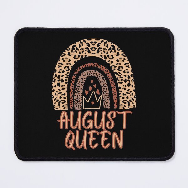 Item preview, August Queen, Queens are born in August, Leopard Boho Rainbow designed and sold by ACC .