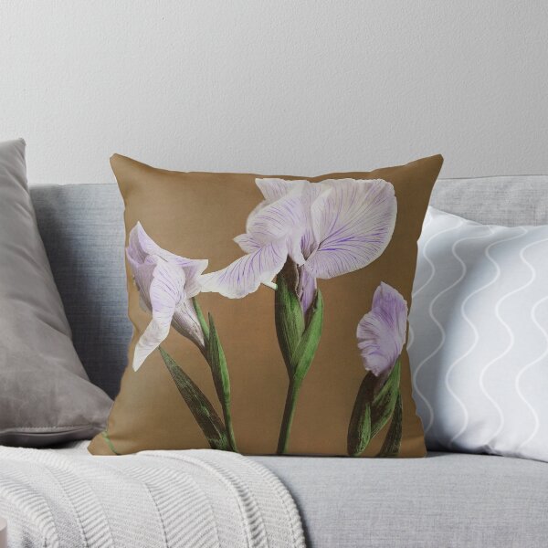 Item preview, Retro Japanese Flower Iris (1896) by Kazumasa Ogawa designed and sold by Designedbysm.