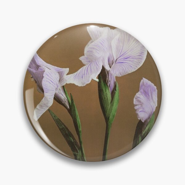 Item preview, Retro Japanese Flower Iris (1896) by Kazumasa Ogawa designed and sold by Designedbysm.