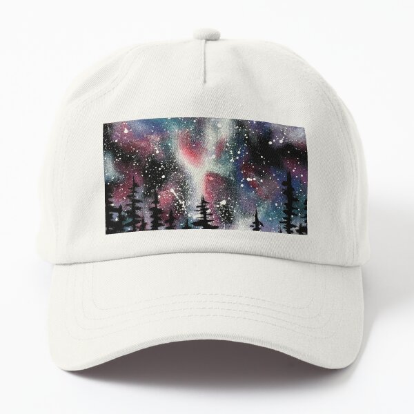 Winter Galaxy Sky Dad Hat