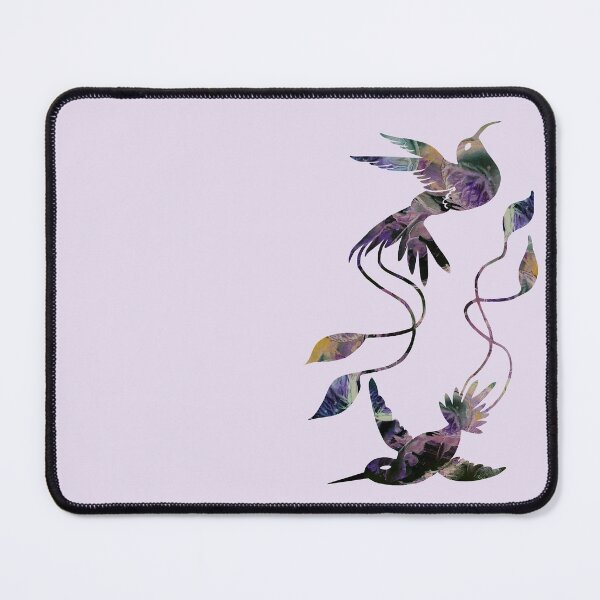 Item preview, Galaxy bubbles of purple energy abstract hummingbirds designed and sold by TitaCris.