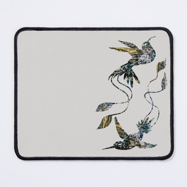 Item preview, Paint spill of dark shades abstract hummingbirds designed and sold by TitaCris.
