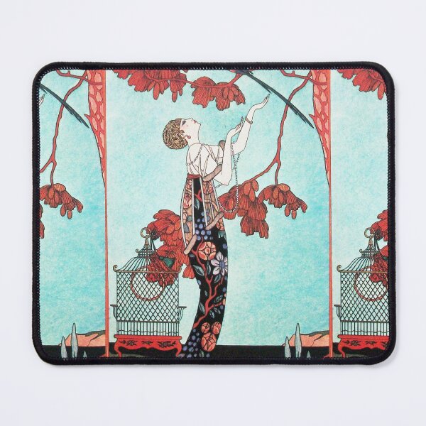 Item preview, THE FLIGHTY BIRD ,ART DECO BEAUTY FASHION designed and sold by BulganLumini.