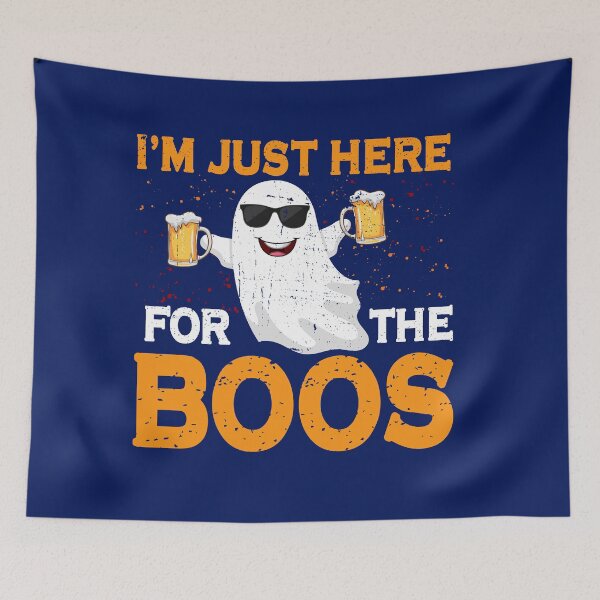 Item preview, I'm Just Here For The Boos Beer Funny Halloween designed and sold by TrenddyArts.