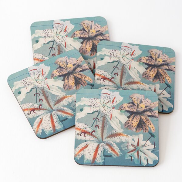 Item preview, Retro Japanese Flower Lily (1896) by Kazumasa Ogawa designed and sold by Designedbysm.