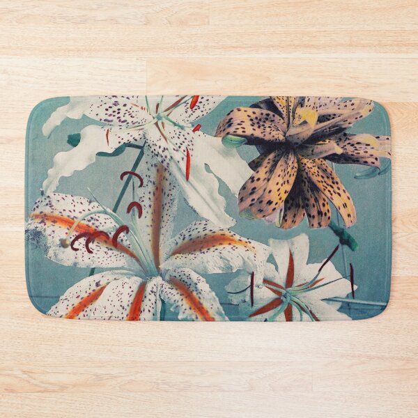 Item preview, Retro Japanese Flower Lily (1896) by Kazumasa Ogawa designed and sold by Designedbysm.