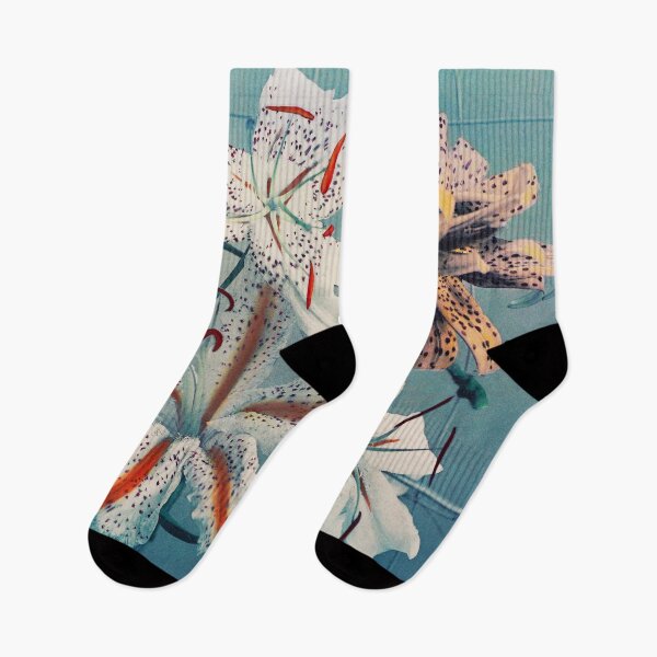 Item preview, Retro Japanese Flower Lily (1896) by Kazumasa Ogawa designed and sold by Designedbysm.