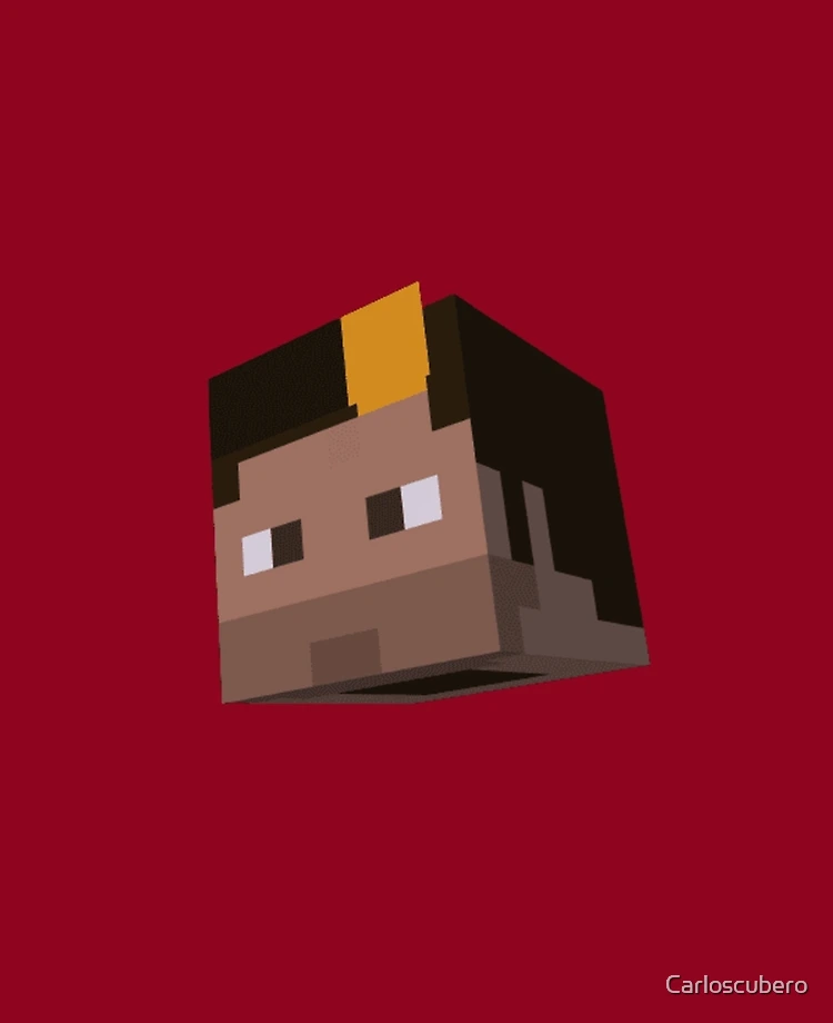 The Grefg Skin Minecraft (Tortillaland) Sticker by Carloscubero