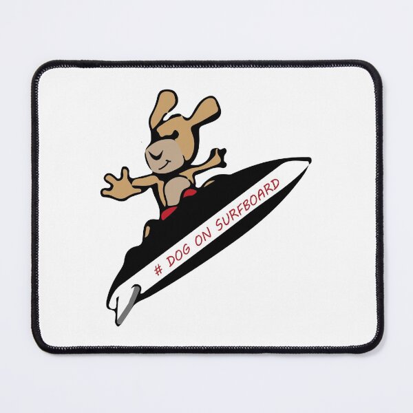 Item preview, Dog On Surfboard designed and sold by bahicharafe.